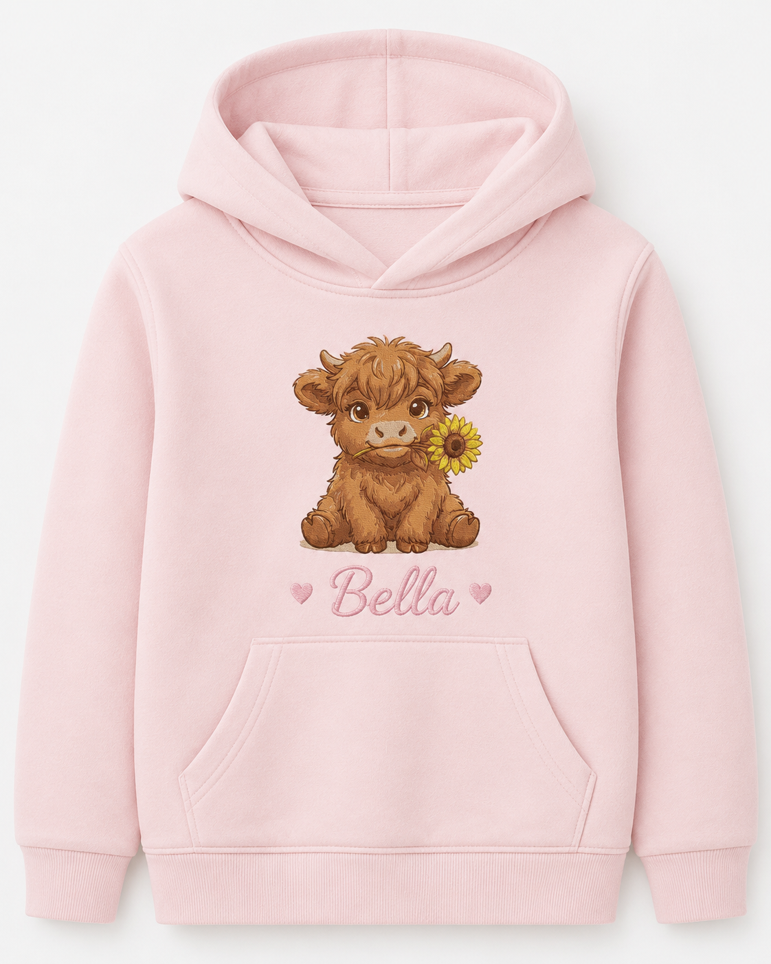 Sunflower Cow Hoodie