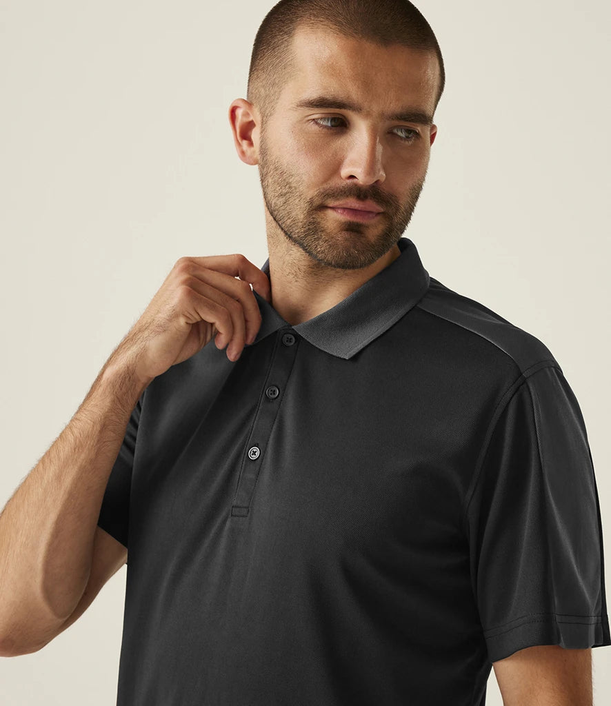 Regatta Contrast Quick Wicking Piqué Polo Shirt