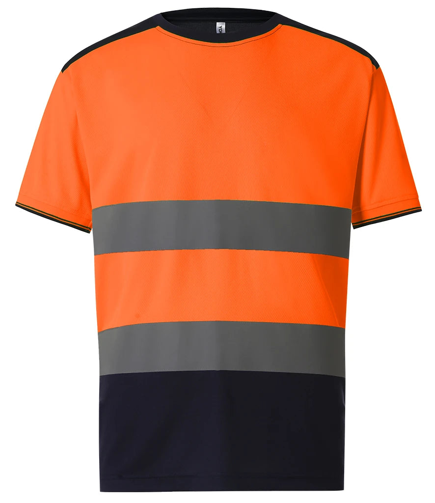 Yoko Two Tone Short Sleeve Polo Shirt
