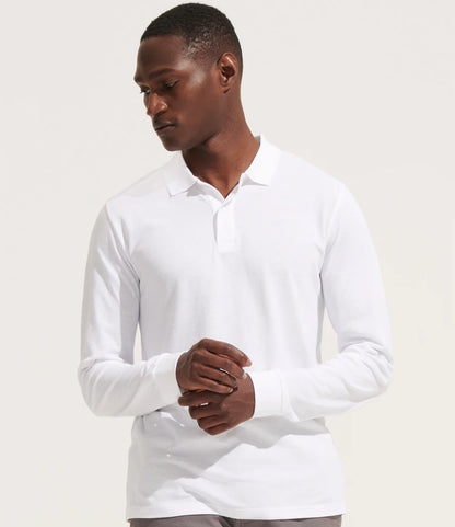 SOL'S Unisex Planet Long Sleeve Piqué Polo Shirt