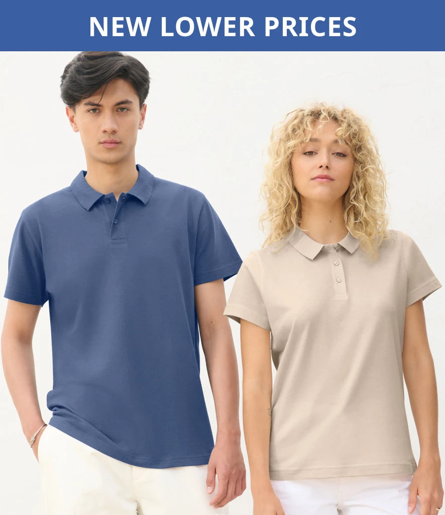 SOL'S Unisex Pulse Twin Piqué Polo Shirt