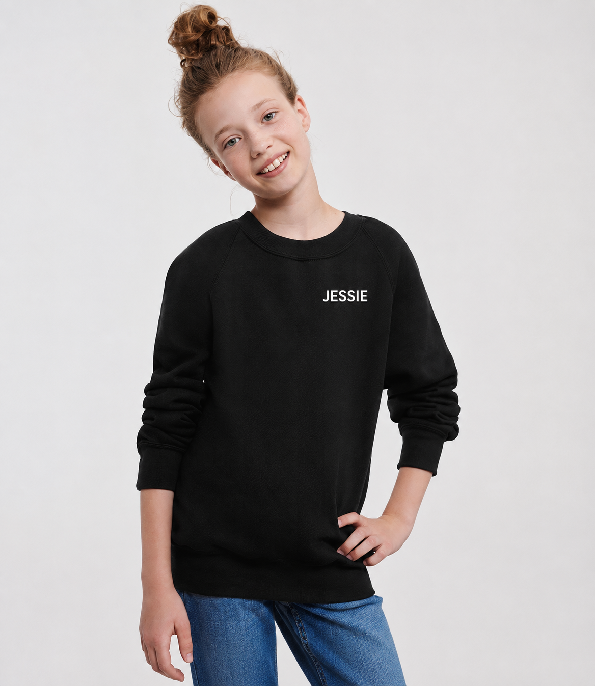 Russell Athletic Kids Raglan Sweatshirt