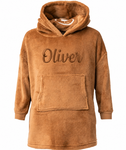 Character Cushion Hooded Blanket