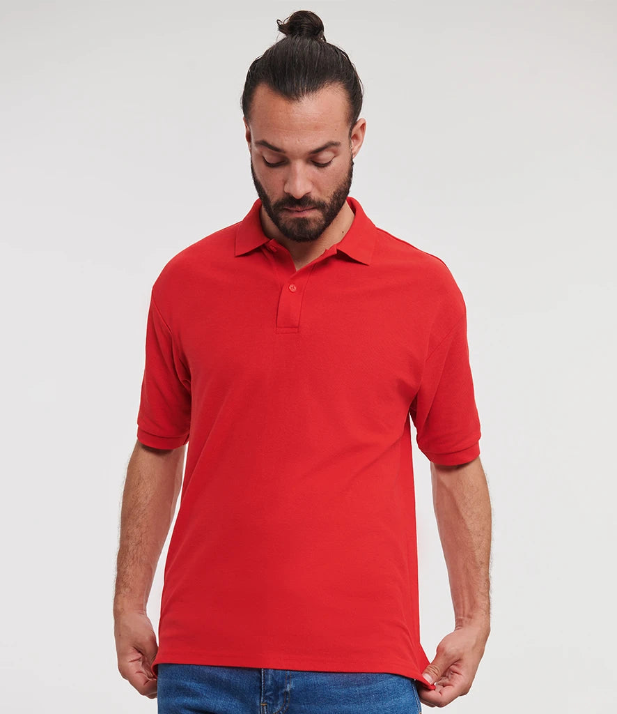 Russell Athletic Poly/Cotton Piqué Polo Shirt