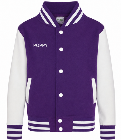 AWDis Kids Varsity Jacket