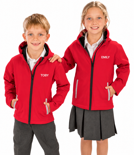 Result Core Kids TX Performance Hooded Soft Shell Jacket