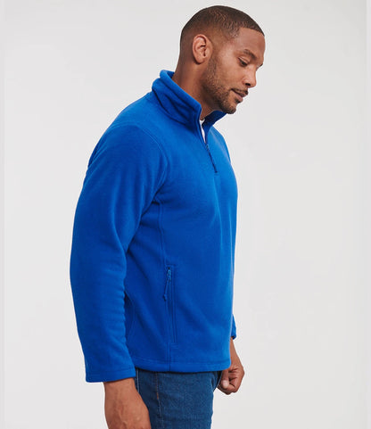 Russell Athletic Zip Neck Outdoor Fleece
