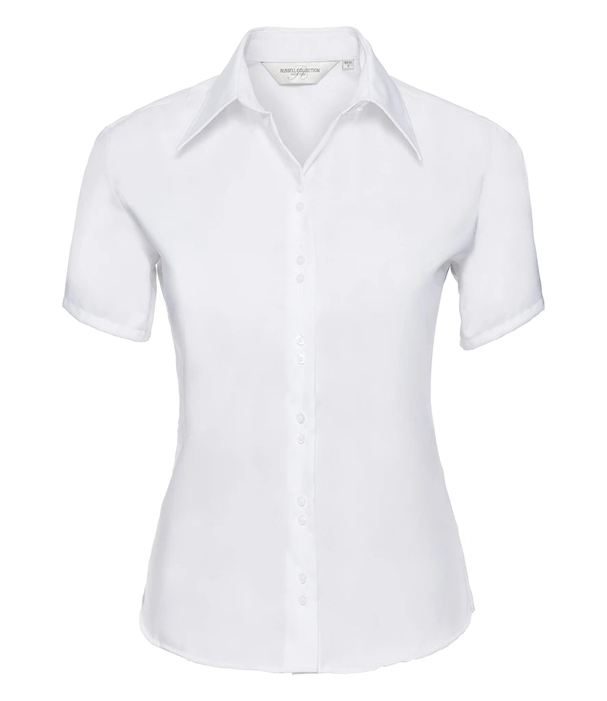 Russell Athletic Collection Ladies Short Sleeve Ultimate Non-Iron Shirt