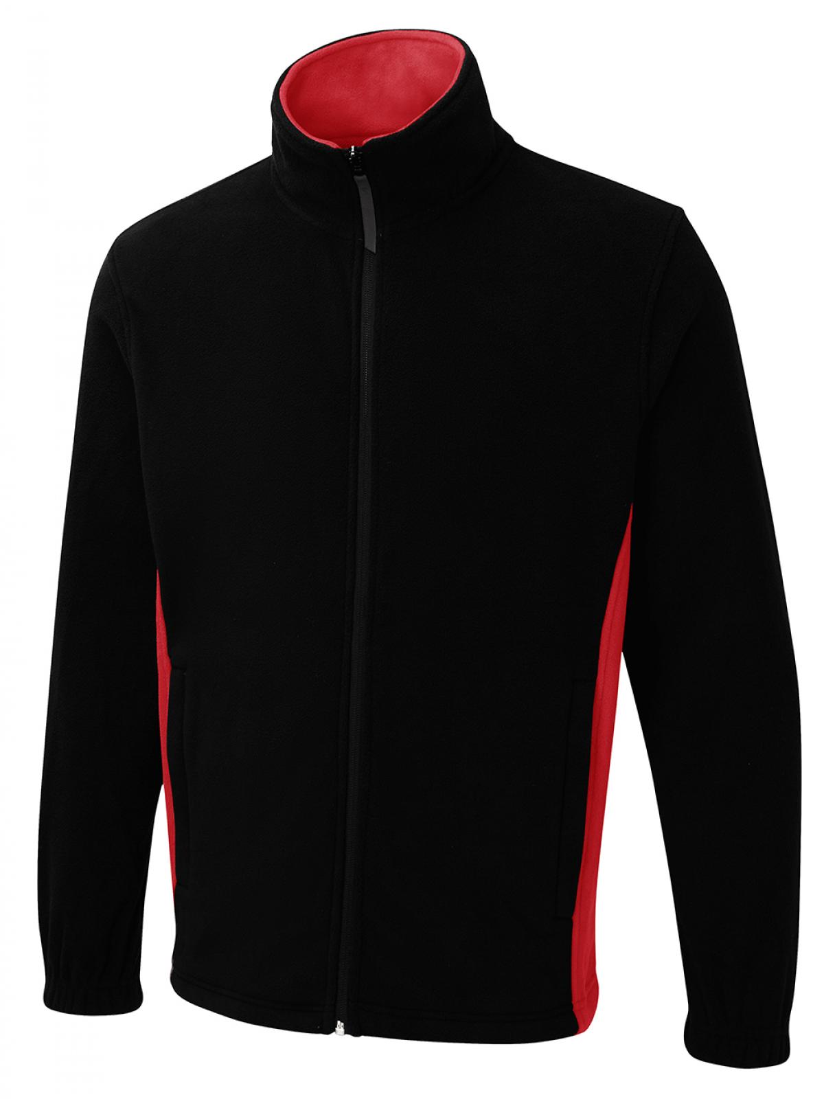 Two Tone Full Zip Fleece
