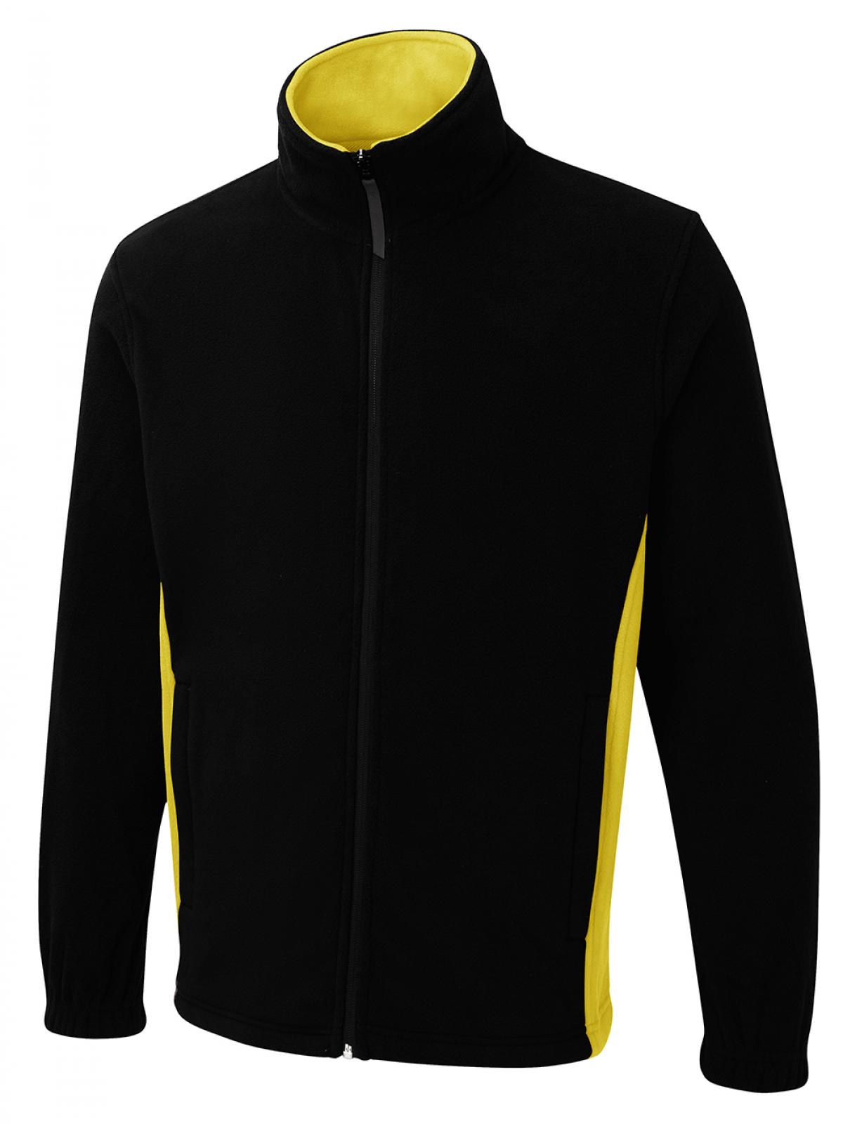 Two Tone Full Zip Fleece