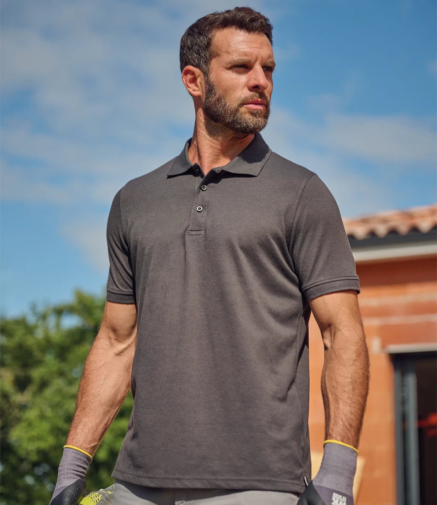 Anti-Bacterial Piqué Polo Shirt Mens
