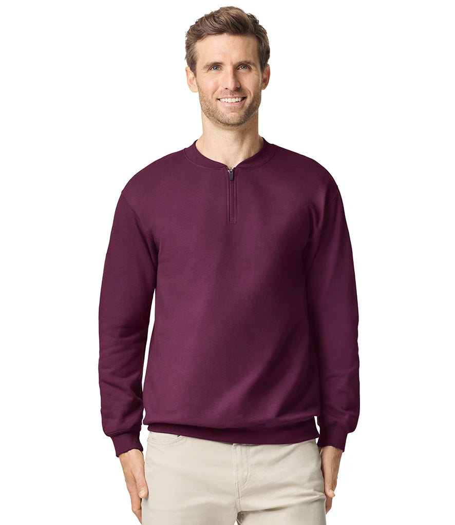Gildan SoftStyle® Midweight Fleece 1/4 Zip Sweatshirt