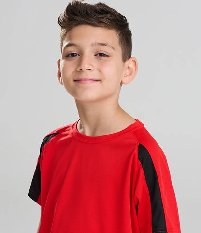 AWDis Kids Cool Contrast T-Shirt