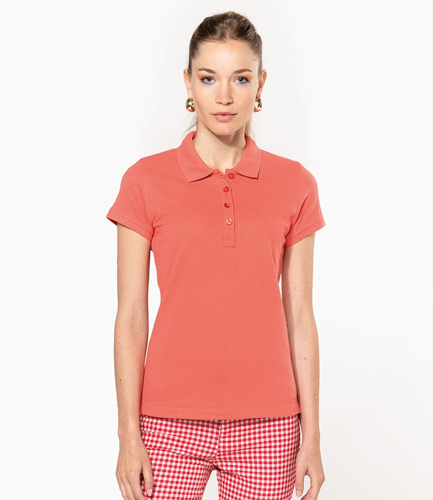 Kariban Ladies Short Sleeve Piqué Polo Shirt