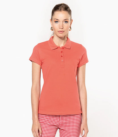 Kariban Ladies Short Sleeve Piqué Polo Shirt