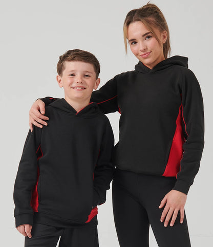Finden + Hales Kids Contrast Hooded Sweatshirt