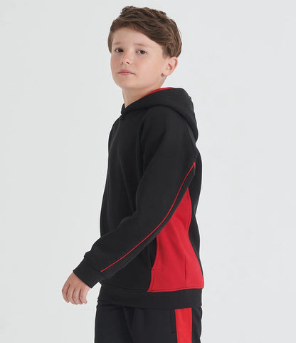 Finden + Hales Kids Contrast Hooded Sweatshirt