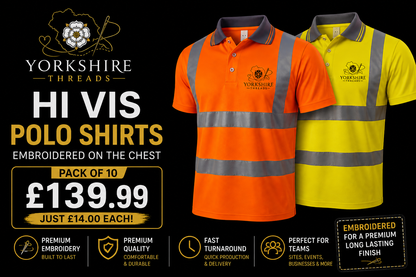 10 Hivis Polo Shirt Bundle