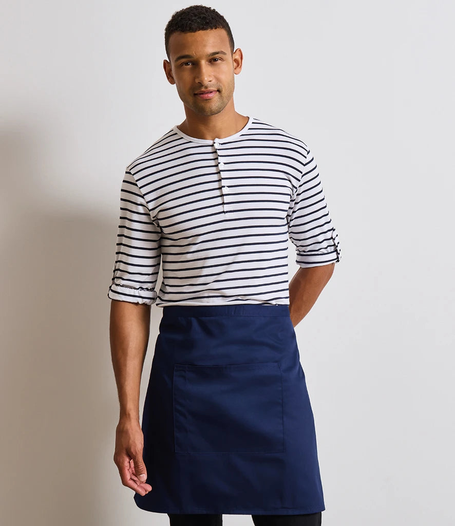 Premier 'Colours' Mid Length Apron with Pocket