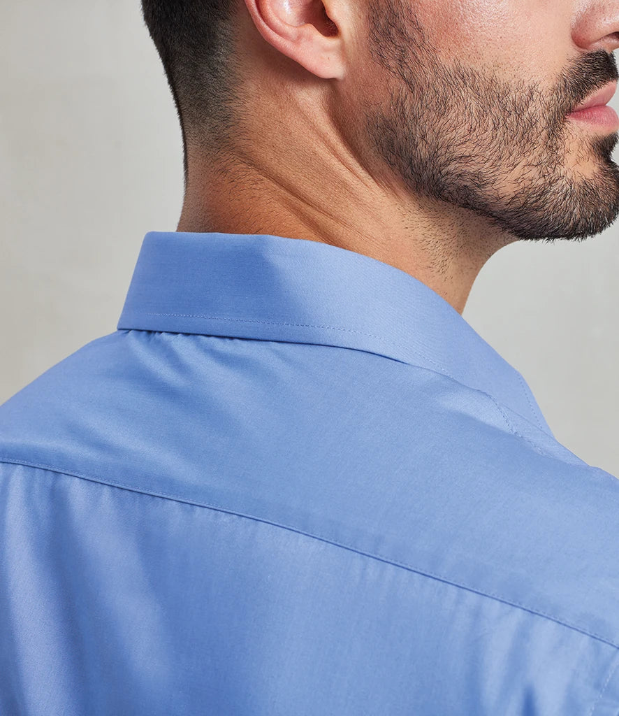 Mens Short Sleeve Poplin Shirt