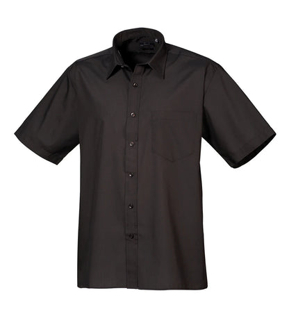 Mens Short Sleeve Poplin Shirt