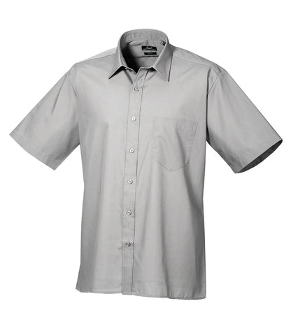 Mens Short Sleeve Poplin Shirt