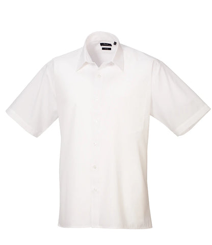Mens Short Sleeve Poplin Shirt