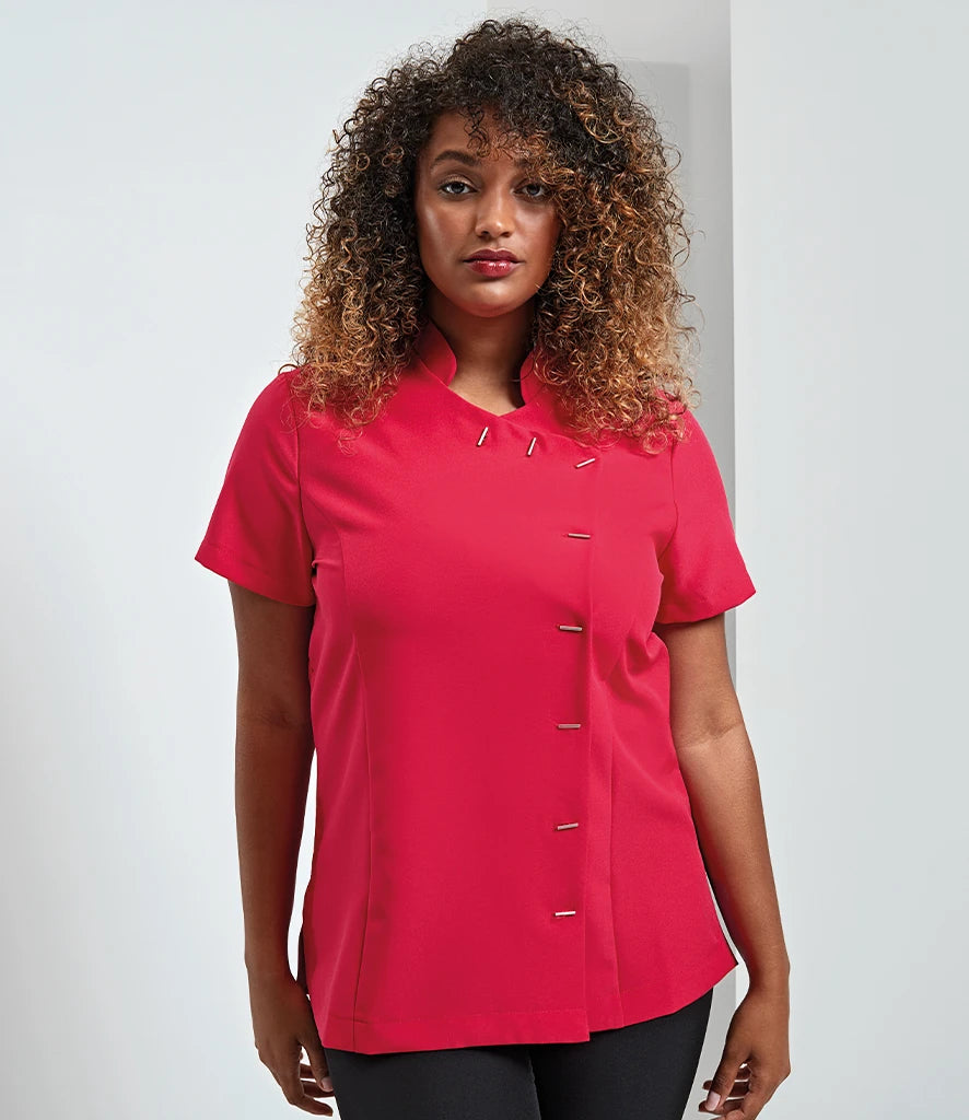 Ladies Orchid Short Sleeve Tunic