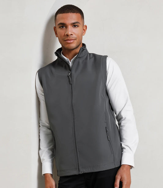 Premier Windchecker® Recycled Printable Soft Shell Gilet