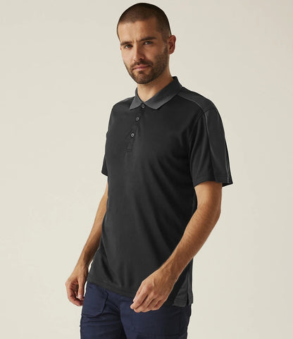 Regatta Contrast Quick Wicking Piqué Polo Shirt