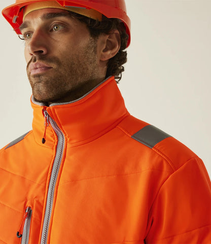 Regatta High Visibility Two Tone Thermal Baffle Jacket