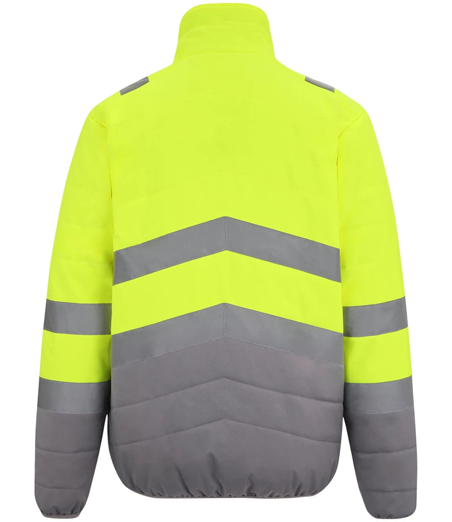 Regatta High Visibility Two Tone Thermal Baffle Jacket