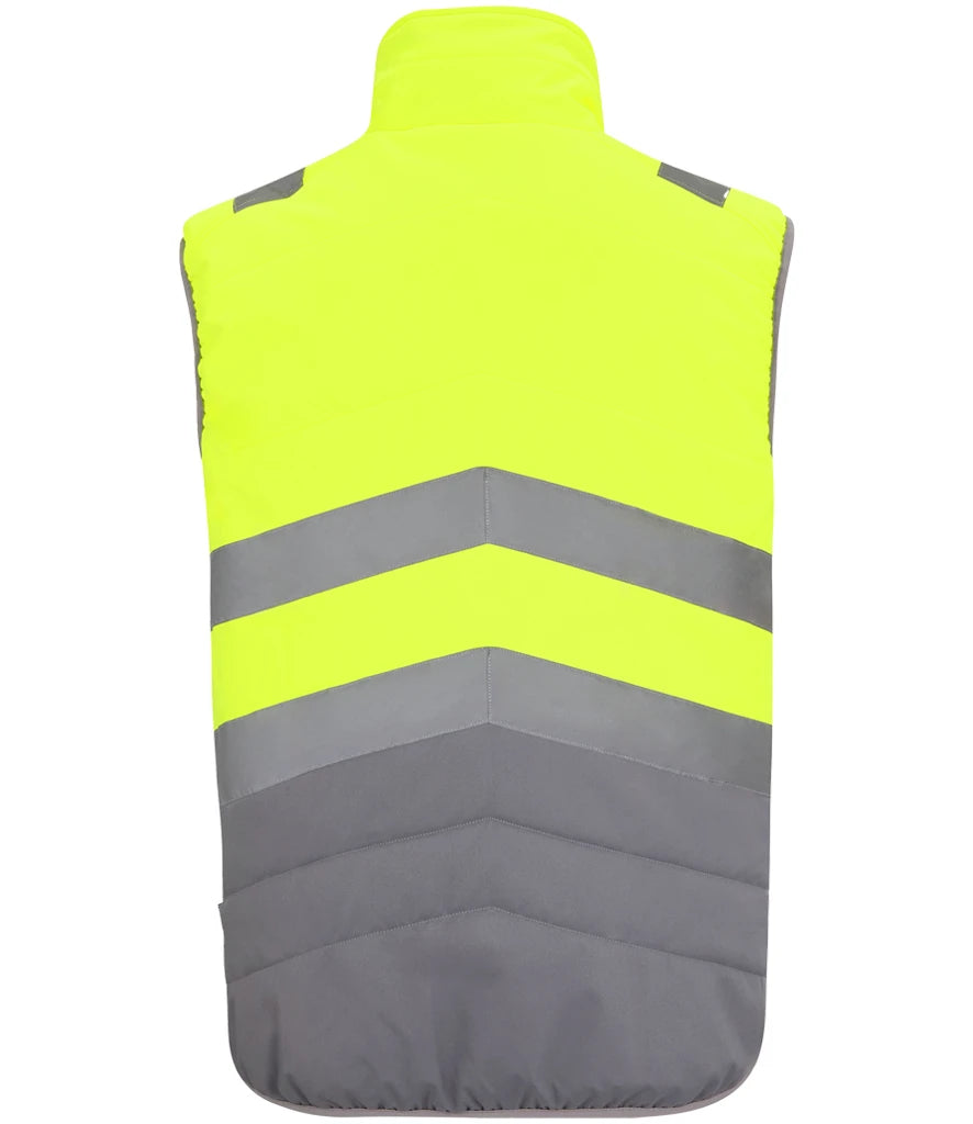 Regatta High Visibility Two Tone Thermal Baffle Bodywarmer
