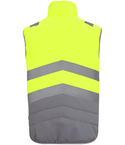 Regatta High Visibility Two Tone Thermal Baffle Bodywarmer