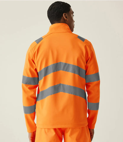 Regatta High Visibility Pro Contract Ablaze Soft Shell Jacket