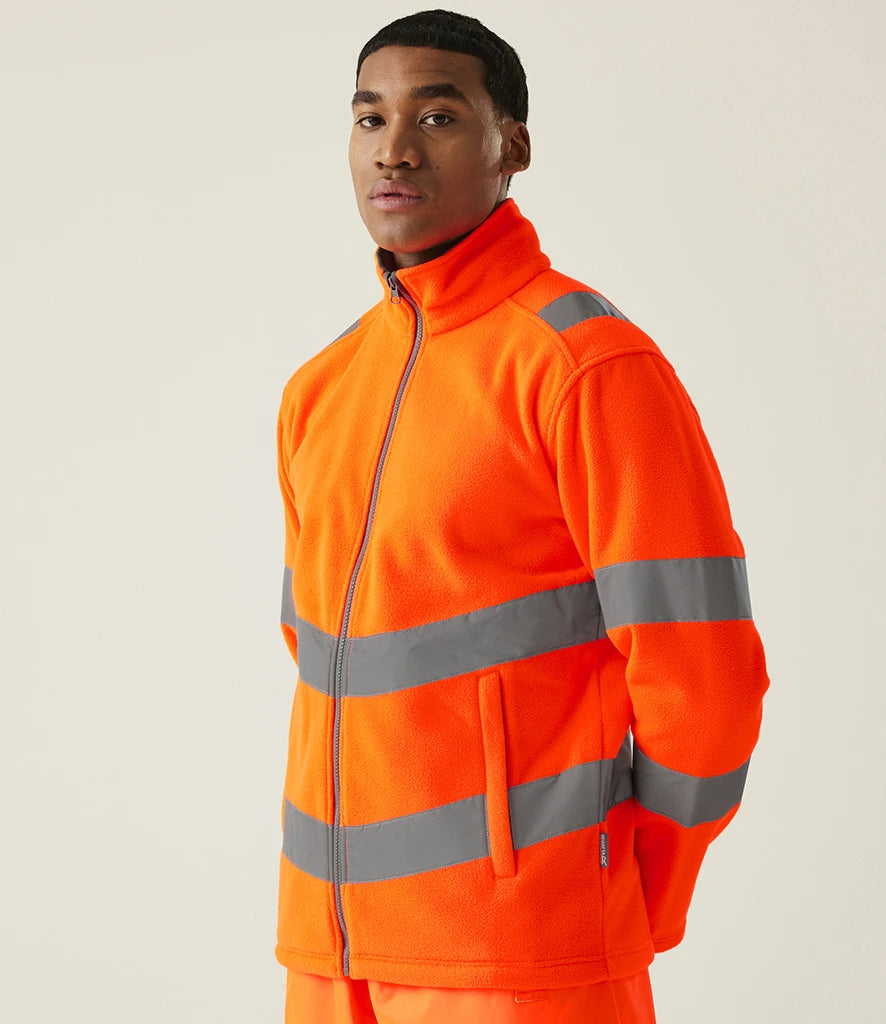 Regatta High Visibility Pro Contract Thor Fleece Jacke