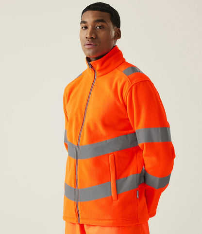 Regatta High Visibility Pro Contract Thor Fleece Jacke