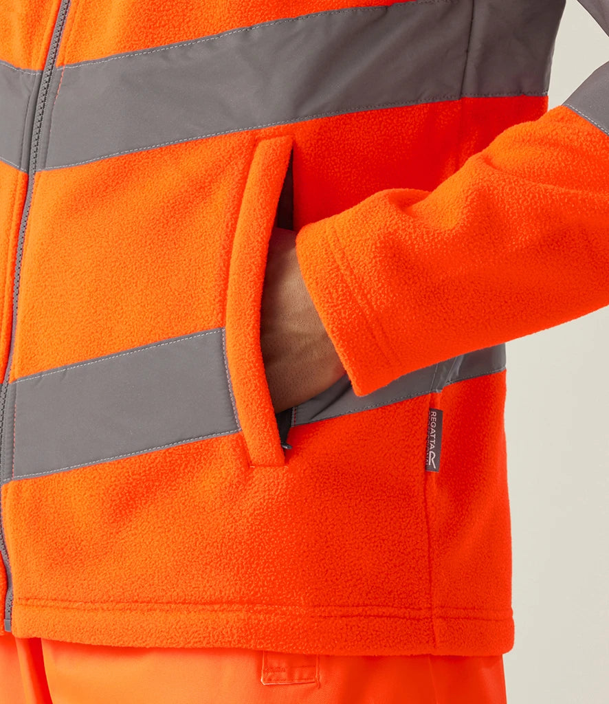 Regatta High Visibility Pro Contract Thor Fleece Jacke