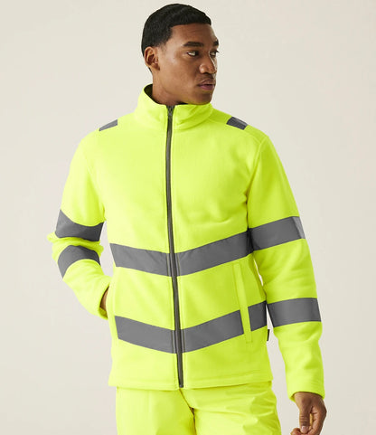 Regatta High Visibility Pro Contract Thor Fleece Jacke