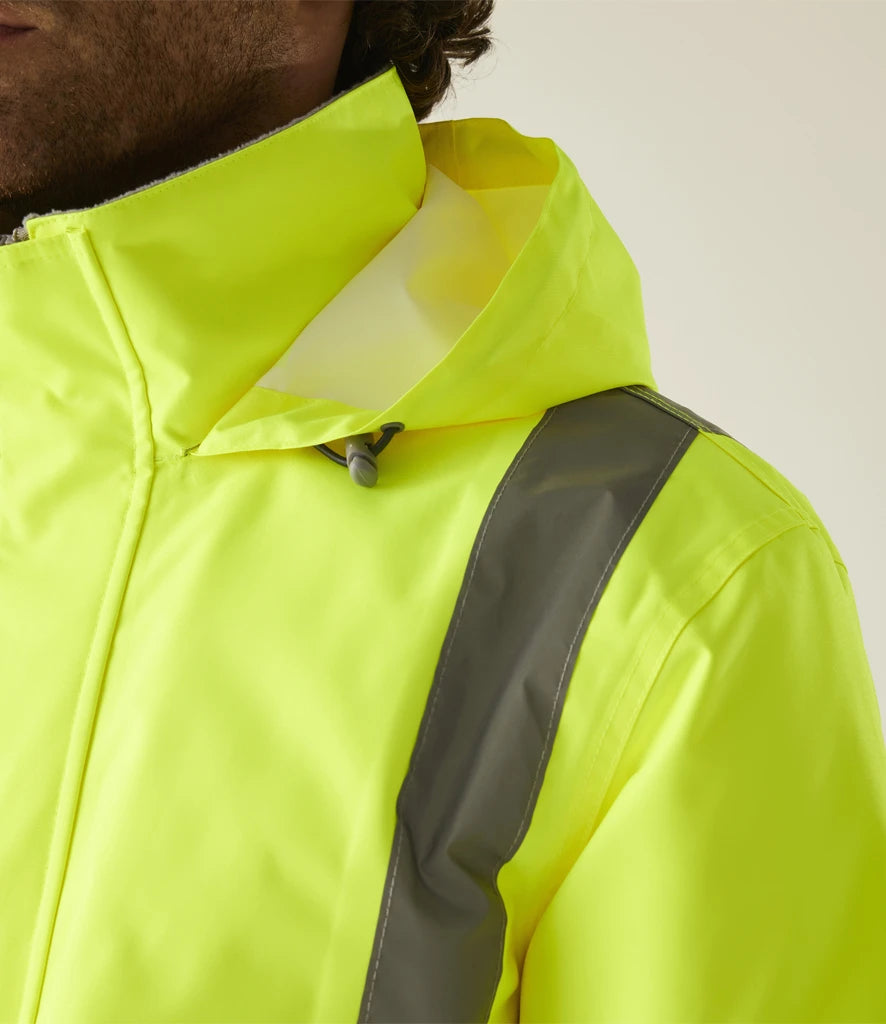 Regatta High Visibility Pro Contract Dover Parka