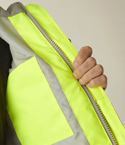 Regatta High Visibility Pro Contract Dover Parka