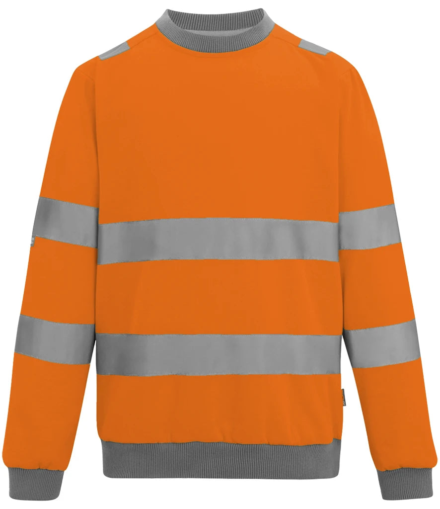 Regatta High Visibility Pro Contract Crew Neck Sweatshirt