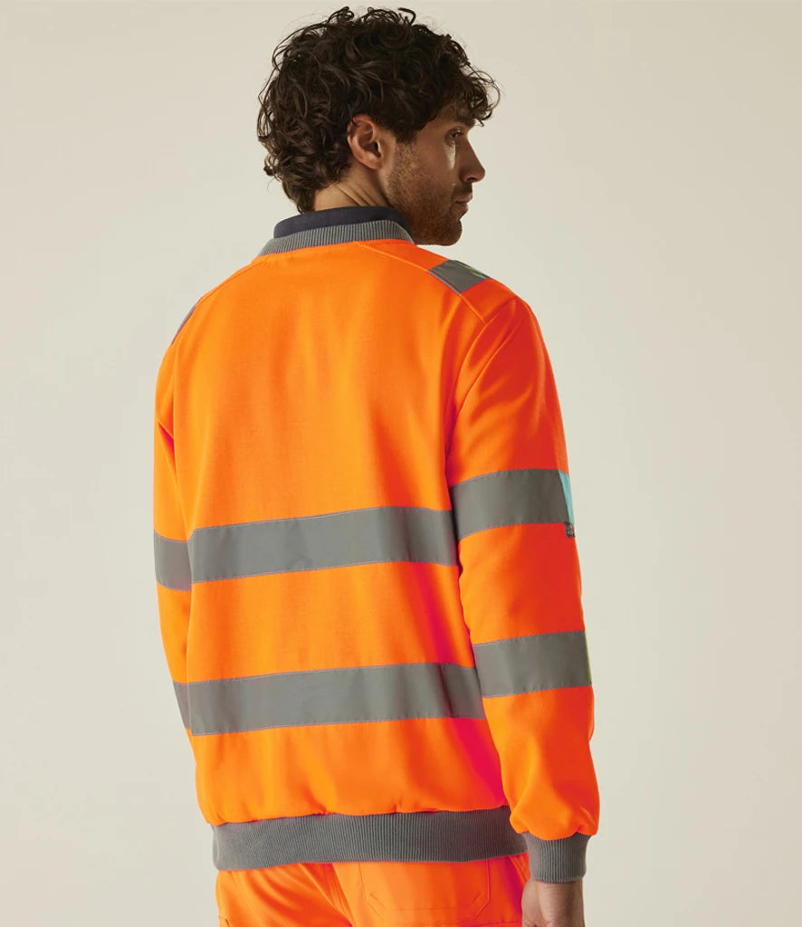 Regatta High Visibility Pro Contract Crew Neck Sweatshirt