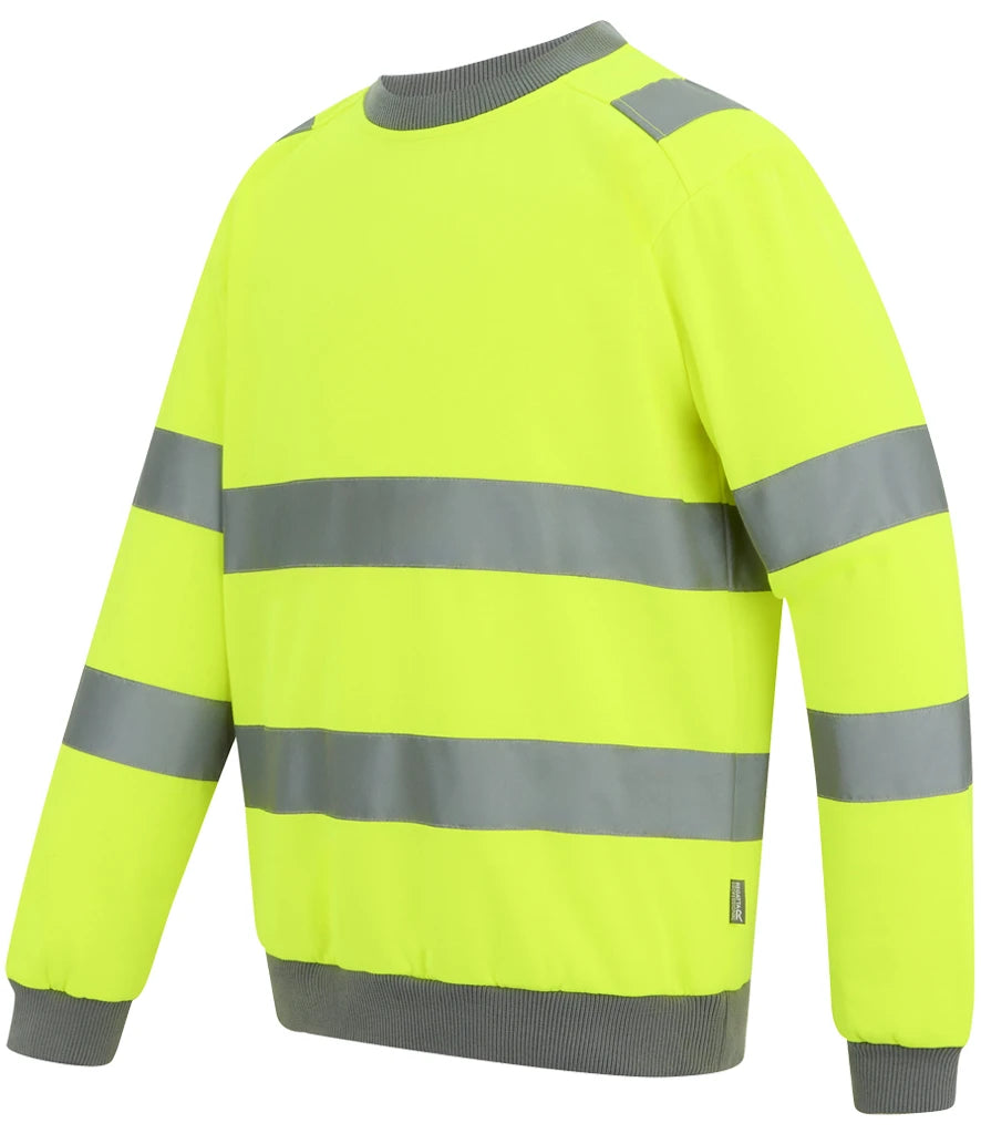Regatta High Visibility Pro Contract Crew Neck Sweatshirt