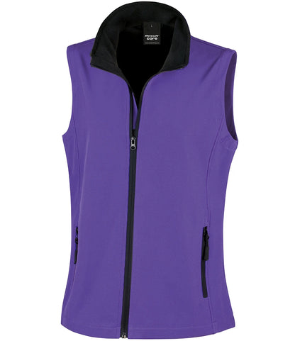 Result Core Ladies Printable Soft Shell Bodywarmer