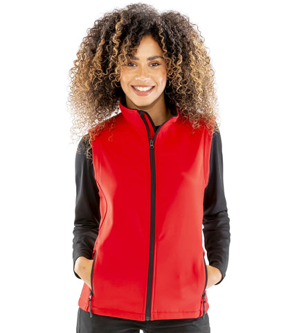 Result Core Ladies Printable Soft Shell Bodywarmer