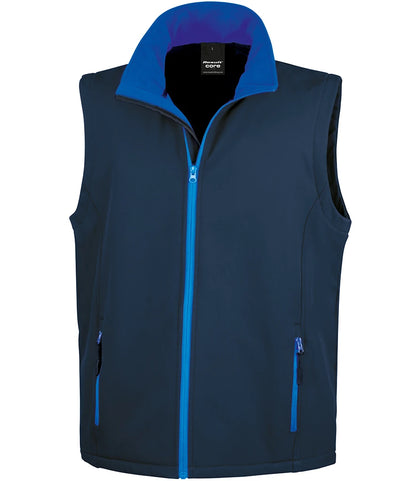 Result Core Printable Soft Shell Bodywarmer