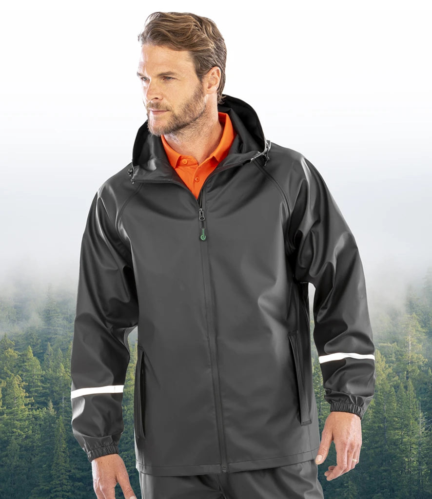 Result Recycled Prism PU Waterproof Jacket