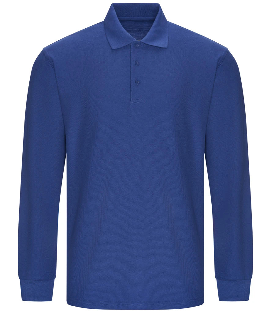 Pro RTX Pro Long Sleeve Piqué Polo Shirt