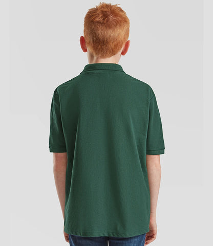 Fruit of the Loom Kids Poly/Cotton Piqué Polo Shirt
